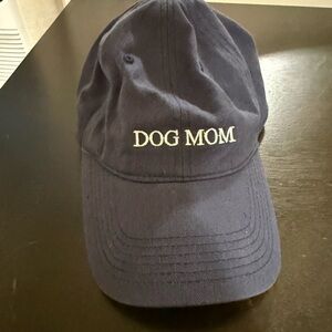 Anthropologie Navy Blue Dog Mom Cap